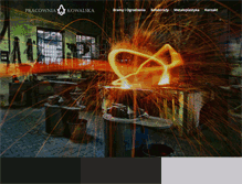 Tablet Screenshot of pracowniakowalska.com